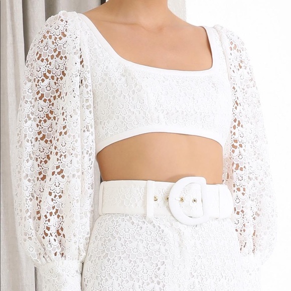 Zimmermann Tops - Zimmermann Super Eight Lace Bodice